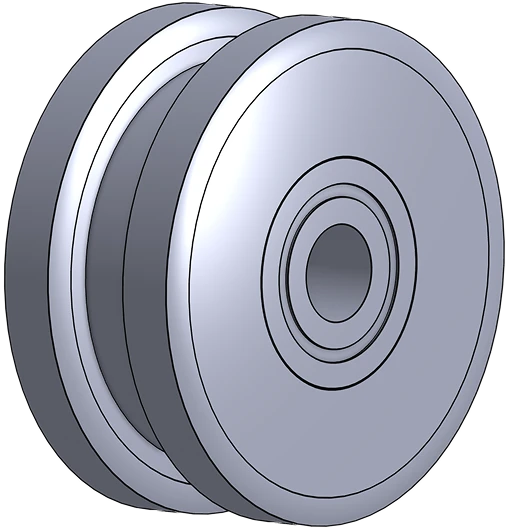 Ball bearing idler sprocket